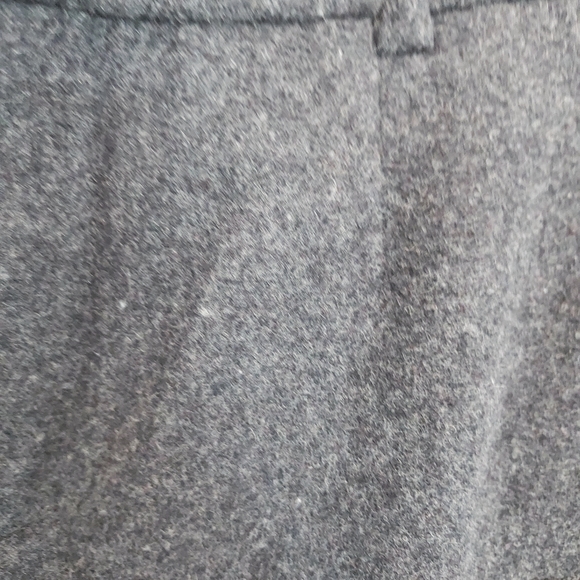 Gray Wool Skirt Mini Skirt Size 4 - Picture 3 of 8